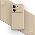 Liquid Silicone Cover for Xiaomi Redmi Note13 Note 13R 13 R Pro Plus 13RPro 5G Square Soft Original Mobile Phone Accessorie Case