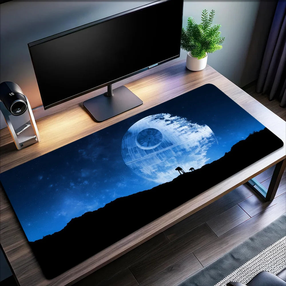 STAR Mouse Pad Non-slip Lockedge Space Office Student W-WARS Gaming Thickened Large Opera Writing Cushion MousePad