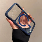 Transparent Defender For Magsafe Case for iPhone 18 17 16 15 14 13 Pro Max Camera AI Touch Control Wireless Charge Acrylic Cover