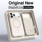 Magnetic Original Liquid Silicone Case For iPhone 13 14 15 16 17 18 Pro Max For Magsafe Cases For iPhone 18 Pro Max Phone Cover