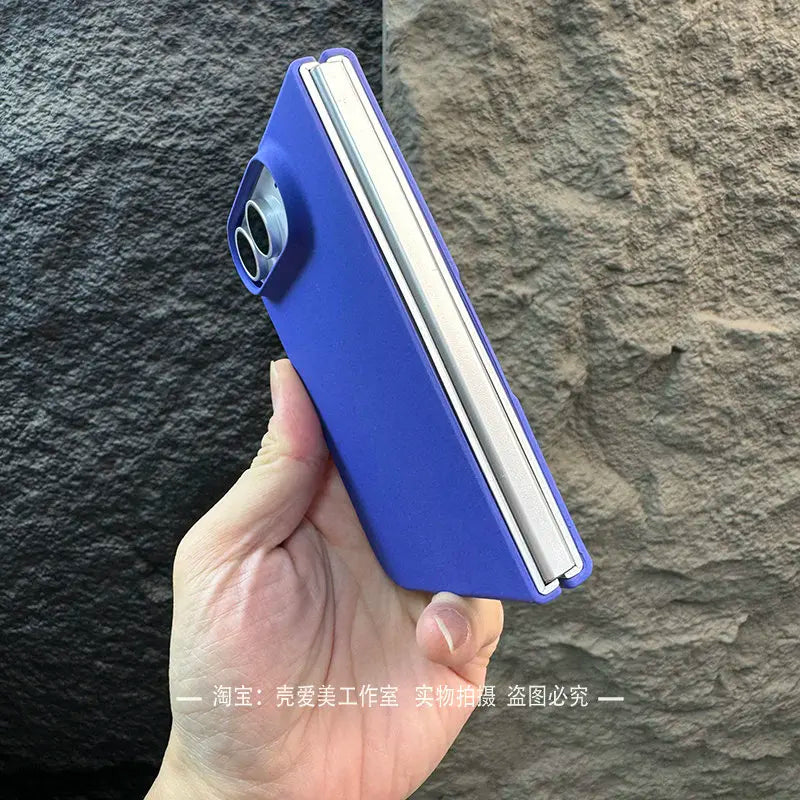 For iPhone Duo Case Frosted Hard Simple Anti-fall Phone Protective Back Anti-fall Case For iPhone duo Anti Fingerprint New Shell