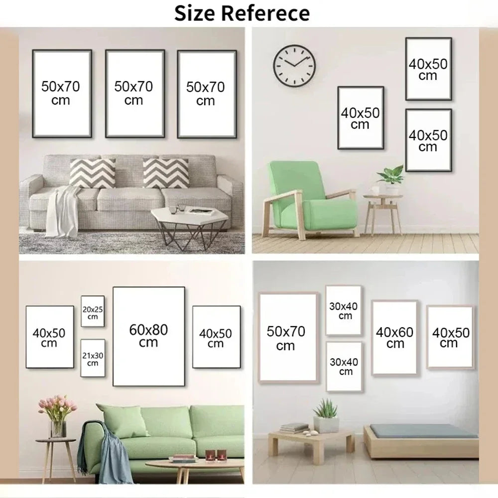 Minimalist Text Inspirational Poster Wall Art Print Poster Decorative Mural Home Decor Gift Unframed