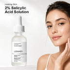 2% Salicylic Acid Facial Serum, Anti-Acne Essence for Troubled Skin, Deep Hydrating & Pore Cleansing Daily Facial Skin Care