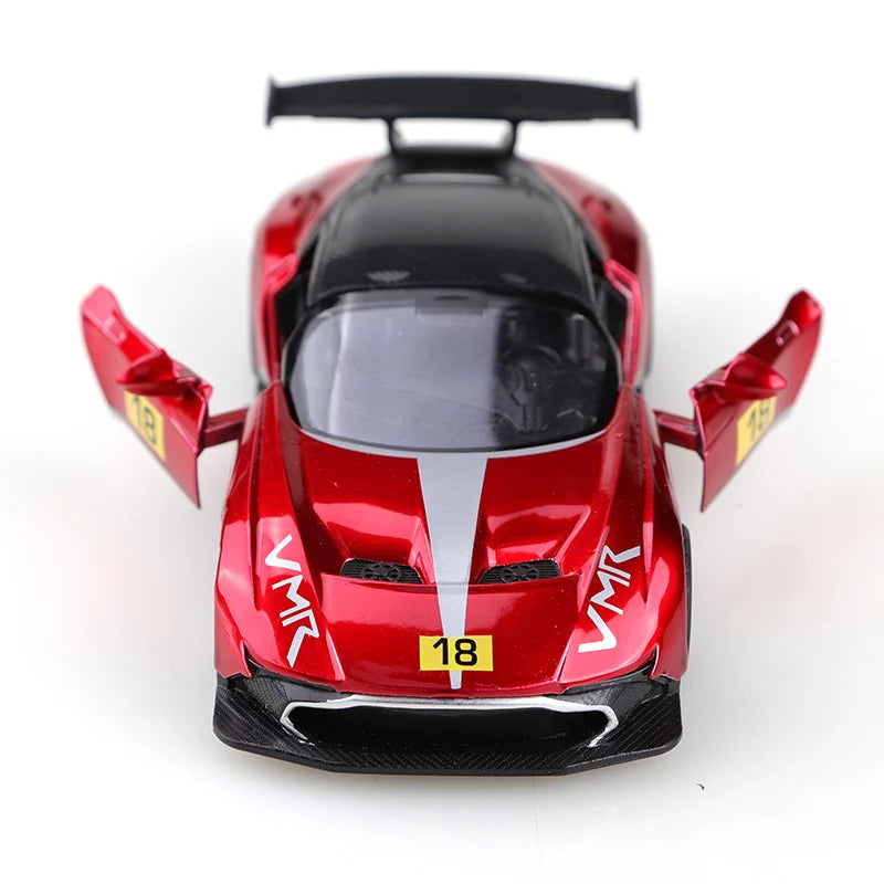 (Bagged) 1:36 Martin Alloy Racing Car, 1.36 scale simulated alloy pullback racing car, boy's toy, simulated racing car