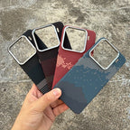 Ultrathin Carbon Fiber Texture Magnetic Phone Case For Xiaomi Mi 15 Ultra Mi 15 pro 14 Magnetic Wireless Charging Hard Cover