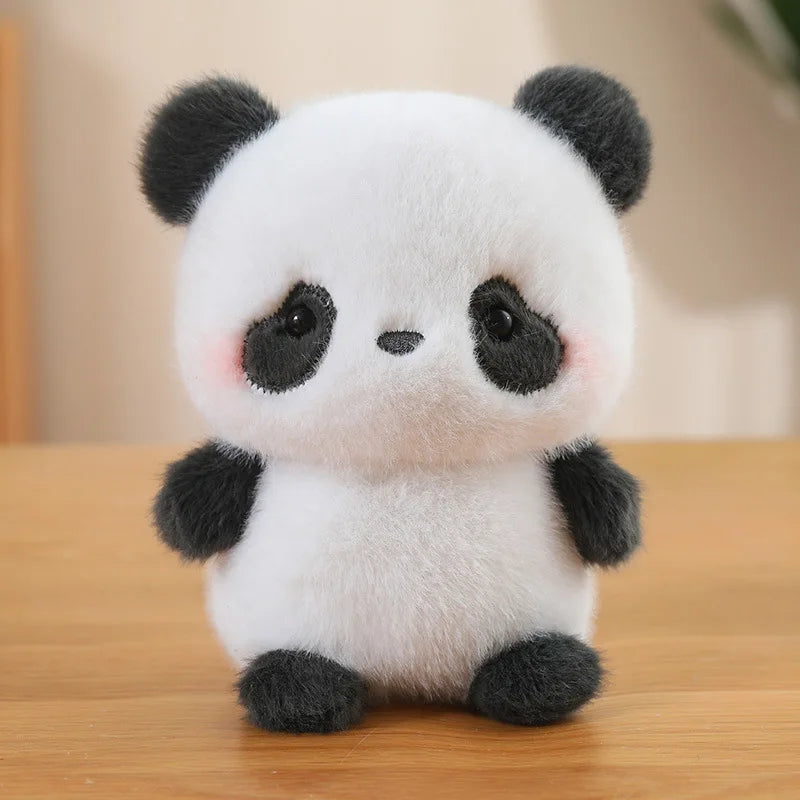 16cm Cute Plush Toy Set Soft Stuffed Animal Red Panda Elephant Penguin Lamb Rabbit Otter Squirrel Piglet Kawaii Gift