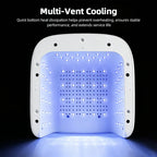 2 IN 1 Nail Lamp Single Toe Single Finger Gel Nail Curing Lamp Full Hand Fast Drying LED Light Nail Dryer Auto Sensor Dual Lamp