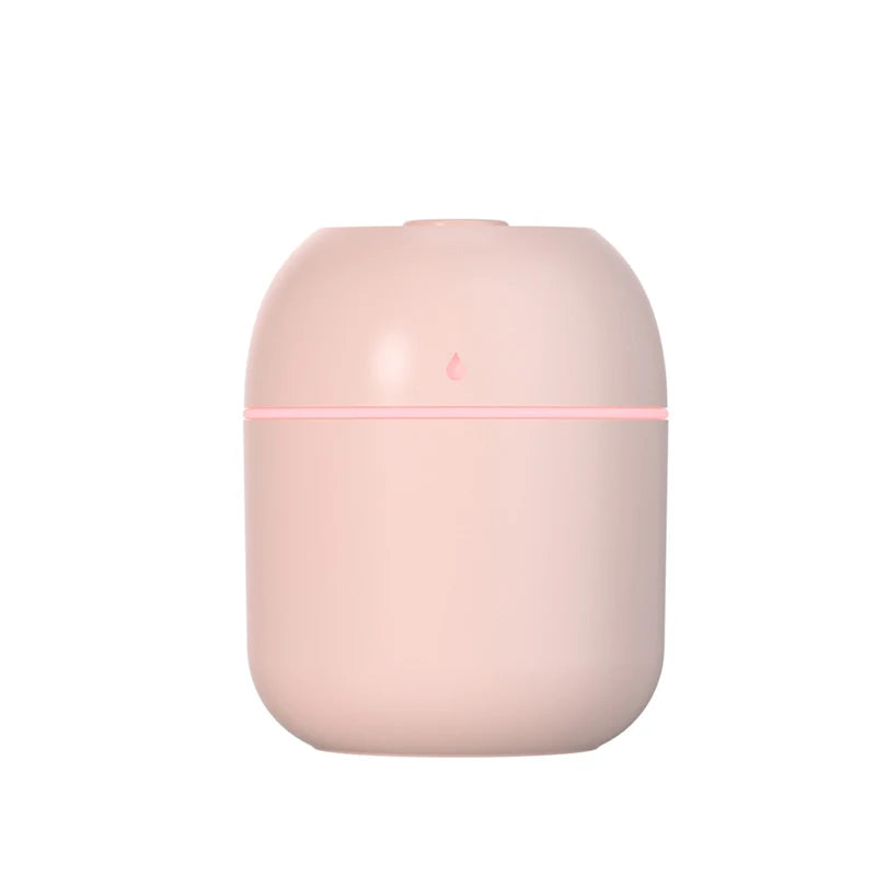 USB Humidifier Atomizer Aroma Oil Diffuser Mute 220 ml Air Humidifier with Night Lamp for Car bedroom Cool Mist Sprayer
