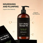 Anti-cellulite Body Massage Oil Natural Plant Essential OilRelaxing Soothing Moisturizing Skin Care Lightweight Non Greasy 240ml