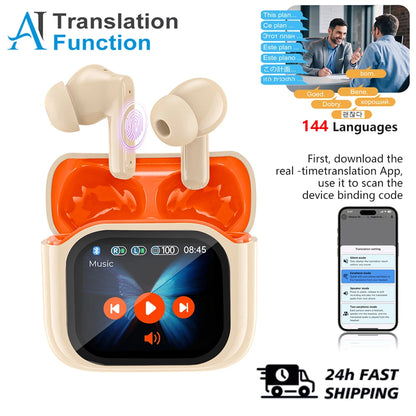 Real-Time Translation Earbuds – 144 Languages