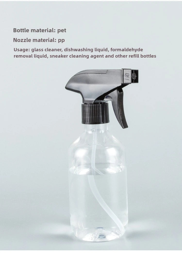 300/500ML Plastic Spray Bottle Large Capacity High Pressure Moisturizer Empty Container for Water Can Hair Stylist Hairdressing