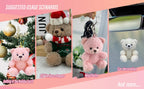 Mini Teddy Bear Bulk,Small Stuffed Animal Toy, Soft Plush Mini Teddy Bears for Baby Shower Graduation Wedding Birthday Party