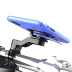 1set Motorcycle, Bicycle Handle, Mobile Phone Holder, Detachable 360 ° Rotating Shock-absorbing Mobile Phone Holder