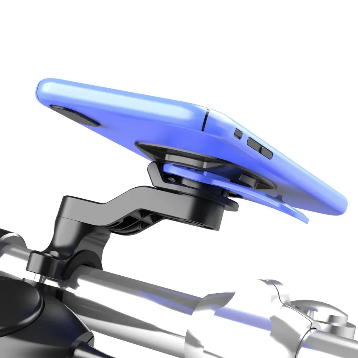 1set Motorcycle, Bicycle Handle, Mobile Phone Holder, Detachable 360 ° Rotating Shock-absorbing Mobile Phone Holder