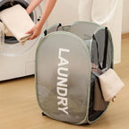 Extra Large Foldable Laundry Hamper Basket - Thickened Wear-resistant Storage Organizer for Bathroom, Dormitory, Closet,Portable