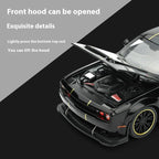 1:32 Dodge Challenger SRT Hellcat Redeye V8 Alloy Metal Diecast Model American Muscle Sports Car Collection Of Hobby Decorations
