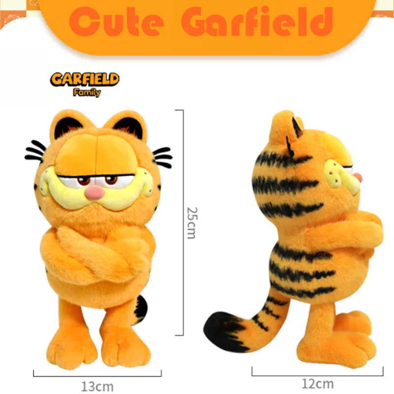 GARFIELD Original Stuffed Plush Soft Cat Plush Cartoon Plushie Doll for Boys Girls Christmas Decor Gift