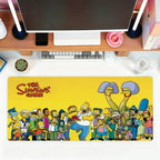 The S-simpsons Cartoon Mouse Pad For Office Gaming And Keyboards Non-Slip Large Waterproof