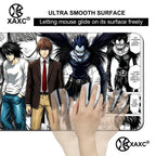 Anime D-Death Note Mouse Pad Large Keyboard Light Yagami Mouse Desk Pad XXL Non-Slip Rubber Gaming Pad Laptop Mouse Carpet XAXC