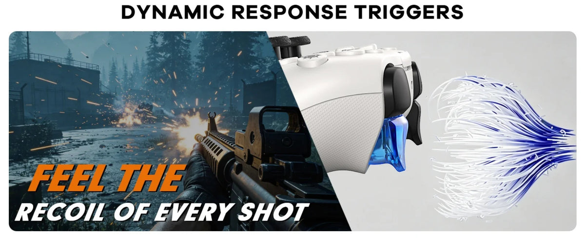 Gamepad For Playstation 5 PS5/PC, Wireless Controller W/Adaptive Triggers Haptic Feedback Dual Shock Linear Motor Game Controle