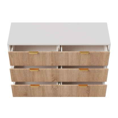 Rosahqnda Modern Drawer Cabinet,5 Drawers,Chest of Drawers,Sideboard,Bedside table,for Living Room,Entryway,Hallway,Wooden