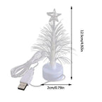 Tree Light Christmas Fiber Optic Lights Tree Fiber USB Fiber Optic Christmas Tree Mini LED Light Decorations