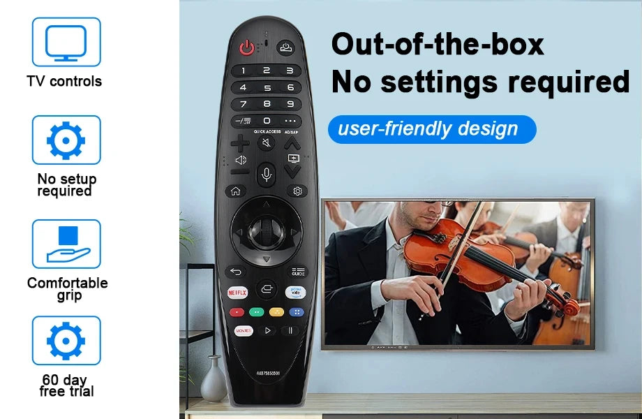 NEW AKB75375604 Remote Control Fit for LG SMART TV 43UK6300PUE 32LK610BPUA 49UK6300PUE 55UK6300PUE