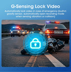 Jansite Portable 8.1 inch IP67 Waterproof Motorcycle 4K DVR GPS Navigation Wireless Carplay Android Auto Moto Recorder Monitor