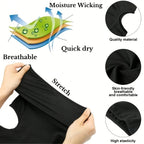 3 Pieces Quick-dry Balaclava Sports Full Face Mask Soft Breathable Beanies Cycling Helmet Liner Running Hiking Fishing Hood Caps