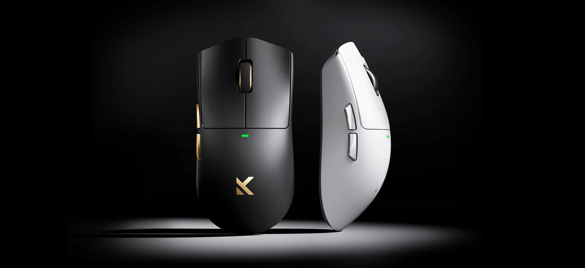 MCHOSE K7 Ultra Wireless PAW3950 Gaming Mouse Dual 8K Polling Rate Magnetic Wireless Charging Stand Office Mouse Lightweight 59g