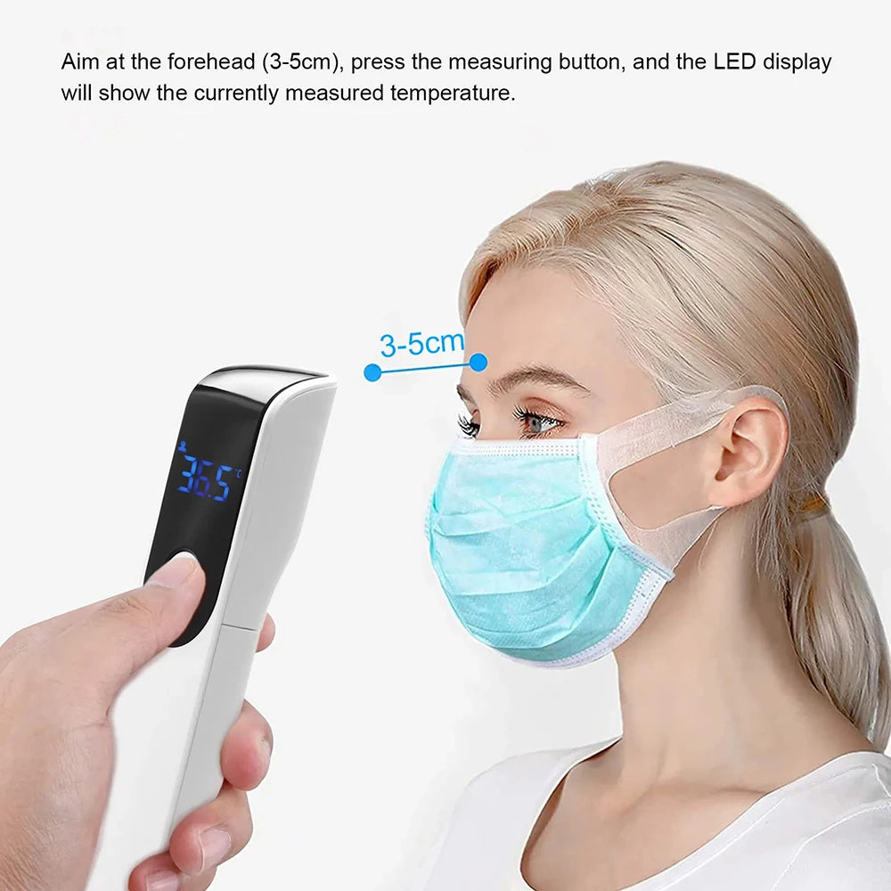 Medical IR Fever Thermometer Mini Digital Ear Thermometer Child Adult Non-contact Body Temperature Tool 1PC or 2PCS