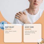 Nerve Relief Balm Natural Herbal Joint Care Cooling Soothing Massage Cream with Magnesium Menthol Joint & Muscle Care Ointment