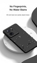 Durable Matte Angel Eyes Case for Xiaomi 13T 13 T Pro Shockproof Soft Square Liquid Silicone Original Mi13T 13TPro 5G Back Cover