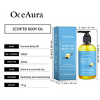 Caramel Vanilla Body Massage Oil Moisturizing Nourishing Smoothing Skin Care Relieve Stress Muscle Relaxing Body SPA Oils