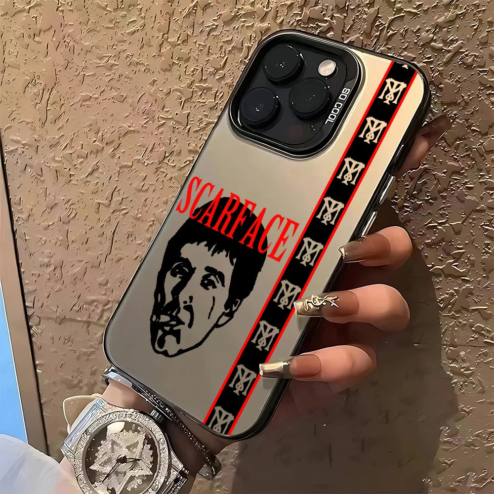 Fashion Hot S-Scarface Phone Case for Samsung Galaxy S26 S25 S24 S23 S22 S21 FE Ultra Edge Plus 4G 5G Anti Fall Matte Cover