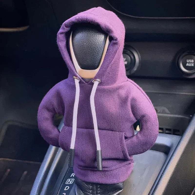 Car Hand Handle Gear Sweatshirt Shark Frog Hoodie Shift Cap Fashion Shift Hoodie Car Shift Knob Cover Car Fashion Accessories