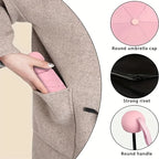 1pc Anti-Uv Mini Umbrella For Sunny And Rainy Days, Portable With Uv Coating And 6 Reinforced Ribs