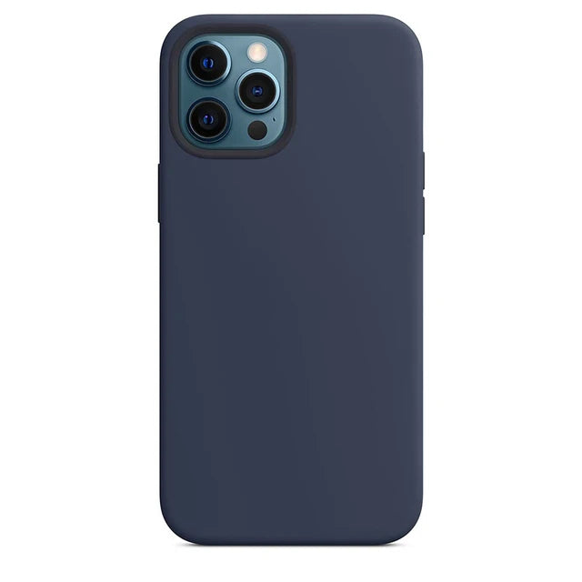 Luxury for Color Matte Case for iPhone 18 17 16 15 14 13 Pro Max 18 17 16 15 14 13 Soft Liquid Silicone Ultra Slim Cover