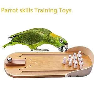 Table Top Mini Bowling Game Wooden Board Arcade Shooting Office Desk Stress Relief Finger Toys Fun Gifts for Men Women Kids