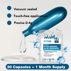 Hyaluronic Acid Deep Moisturizing Capsule Essence, Deep Moisturizing and Brightening Skin Essence (0.4g X 30 Capsules)/Bag - 1 B