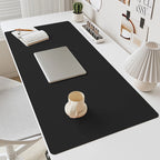 PU Leather Mouse Pads Desk Mat for Office Solid Color Gaming Waterproof Non-slip Computer Pad Keyboard Pads