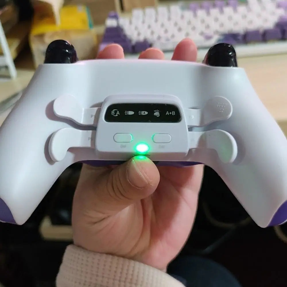 Professional Gaming Gamepad Back Paddles Multi-function DIY Gamepad Extension Programmable Controller Back Buttons for PS5