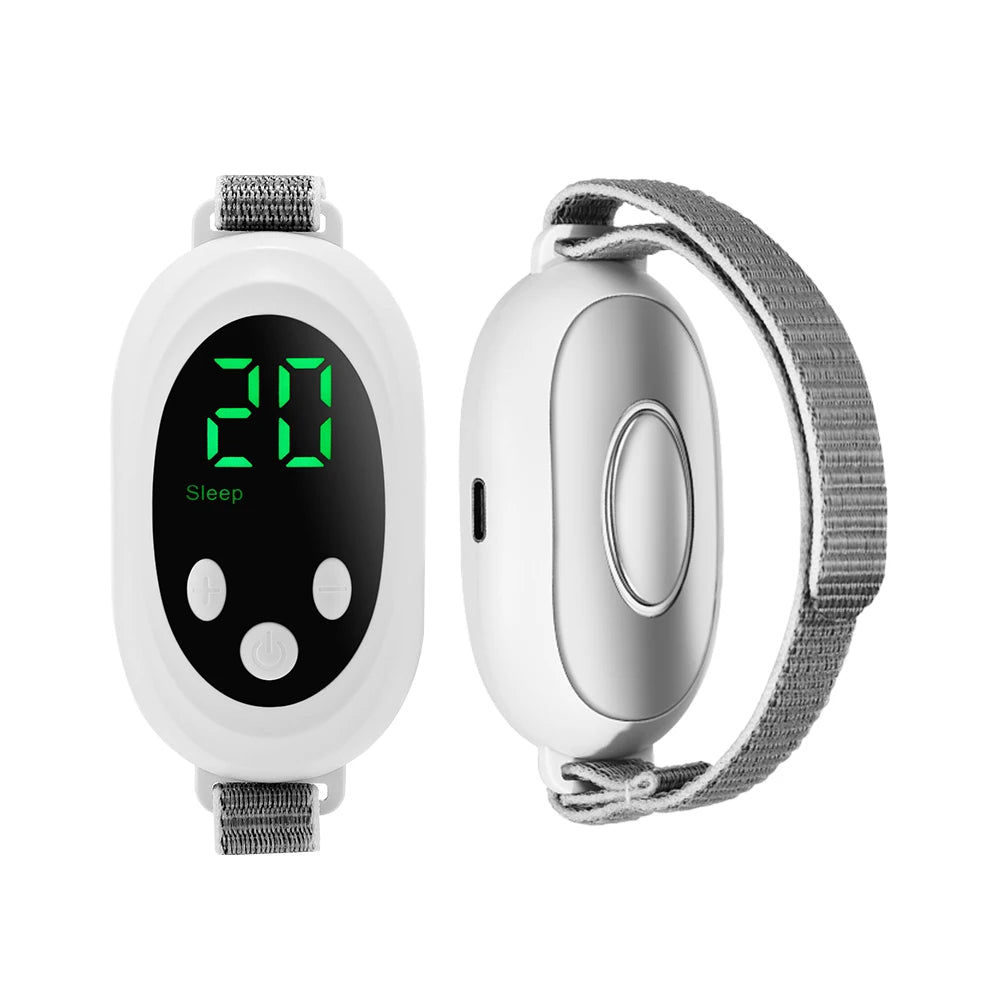 Handheld 20 Levels EMS Sleep Aid Relaxation Treatment Microcurrent Pulse Hypnosis Device Insomnia Rechargeable