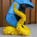 3D Printed Octopus Game Controller Stand Suitable for PS5 Controllers Desktop Stand Holiday Gift Home Decor Statue Ornament