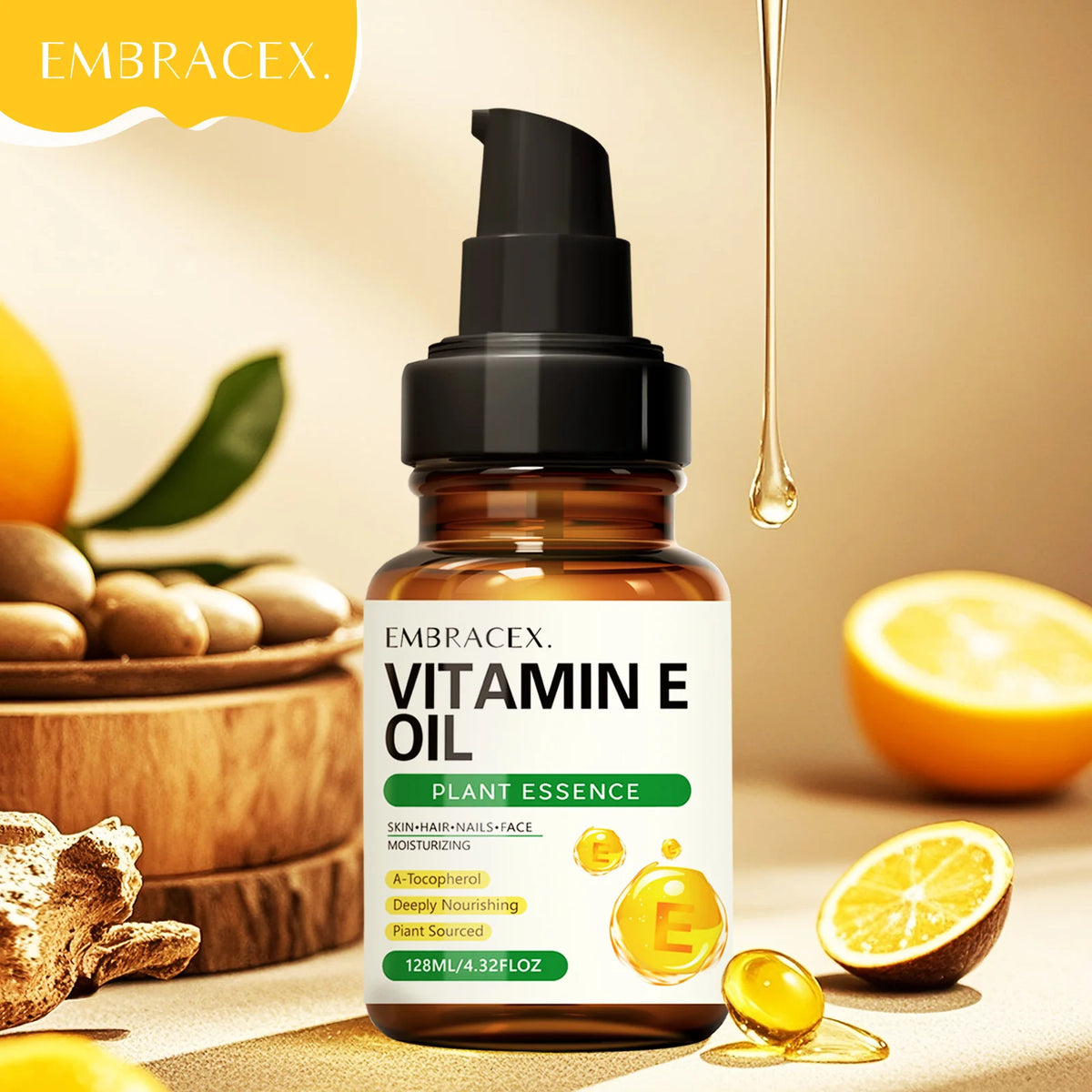 128ml Vitamin E Oil Gift To Friends/Non-alcoholic Ingredients