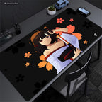 Anime Mask Girl Mouse Pad YUki Aim Gaming Speed Mouse Mat Game Premium Mousepad Gamer E-Sports Desk Mat Computer Keyboard Mats
