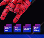 New Spider Cobweb Launcher Toys Silk Web Shooters Cosplay Model Manga Wrist Webshooter Gloves Accessories Props Gift for Fans