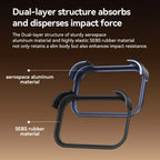 Genuine Aluminum SEBS Rubber Metal Bumper Double-layer ARC Case for IPhone 18 17 Pro Max Air Unique Design High-strength Cover