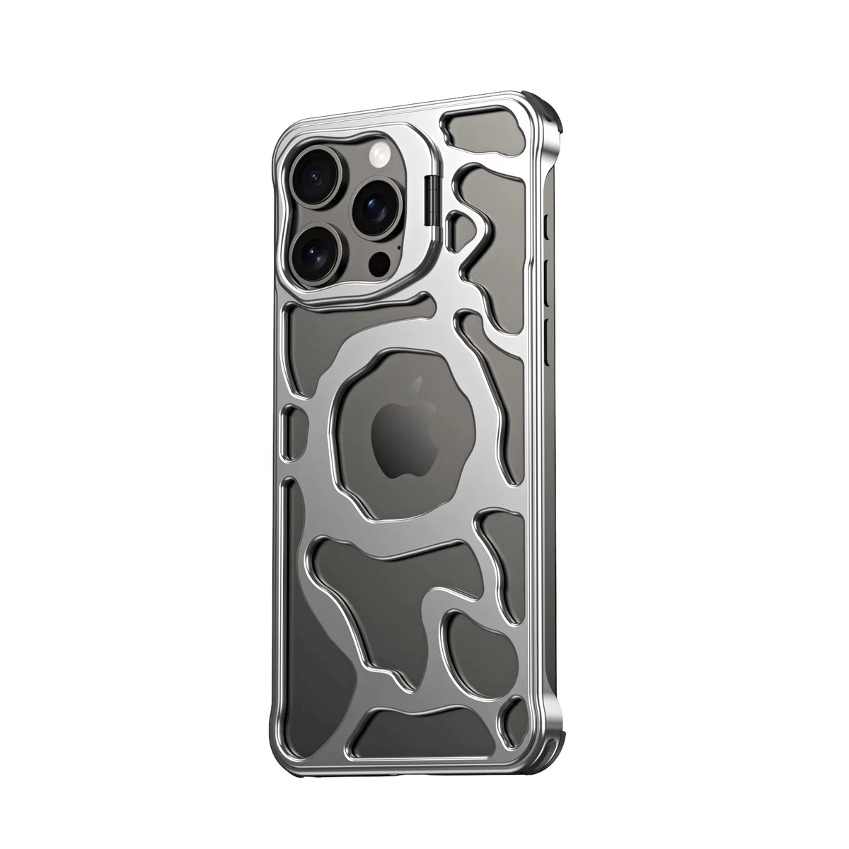 Titanium Aluminum Case for iPhone 16 15 14 13 Pro Max MagSafe Cooling Cover