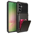For Samsung Galaxy A37 Samsung A57 A56 A36 A26 A17 Card Holder Case Heavy Duty Wallet Hidden Flip Slot Protective Phone Cover